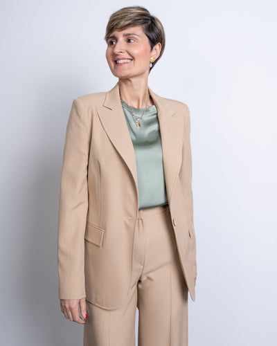 GIACCA CLAUDIA SABBIA