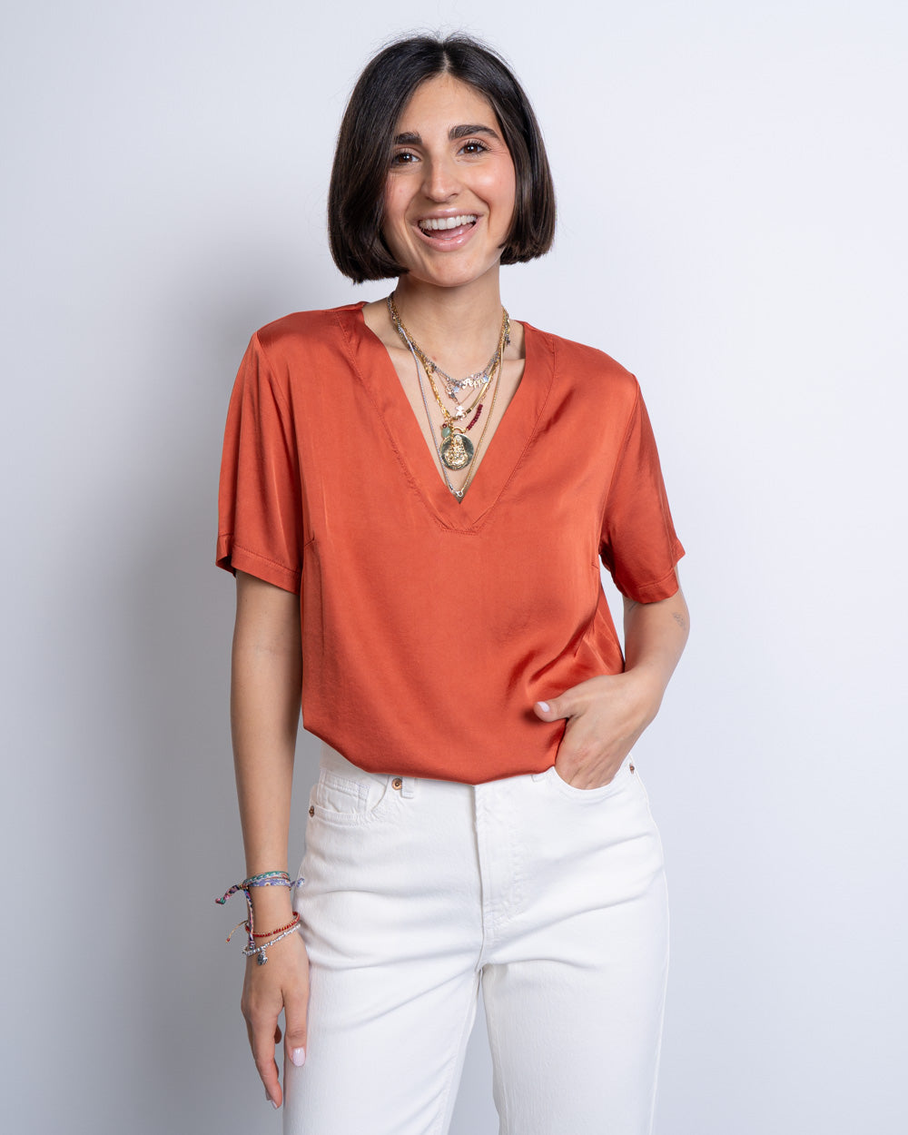 BLUSA PALMA COCCIO
