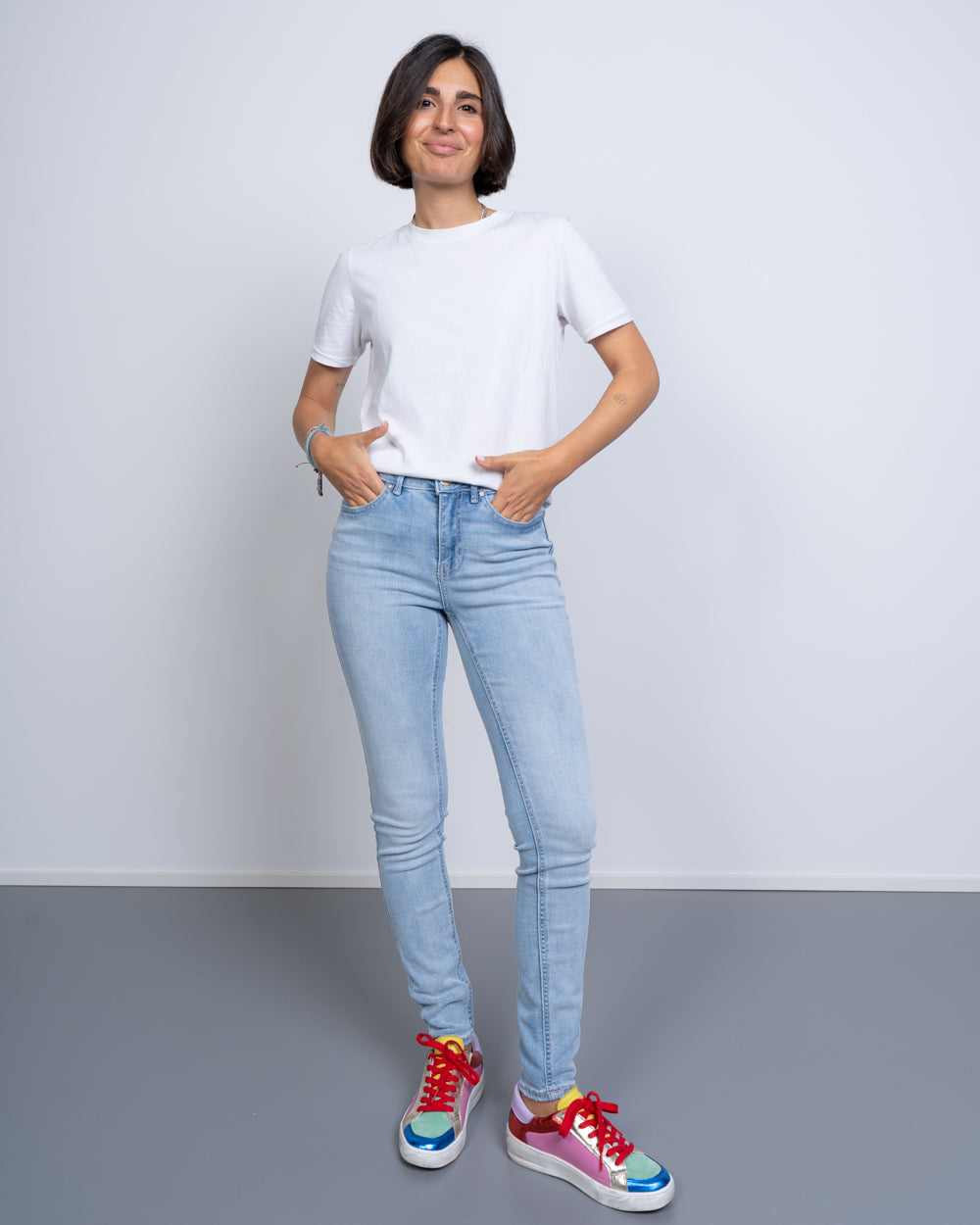 JEANS FLASH BLU CHIARO