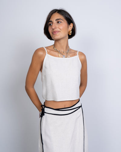 TOP TACITA BEIGE