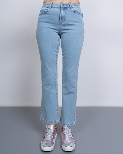 JEANS SHEILA KICK DENIM CHIARO