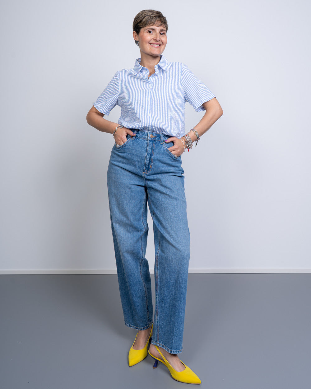 JEANS ETNA BLU MEDIO