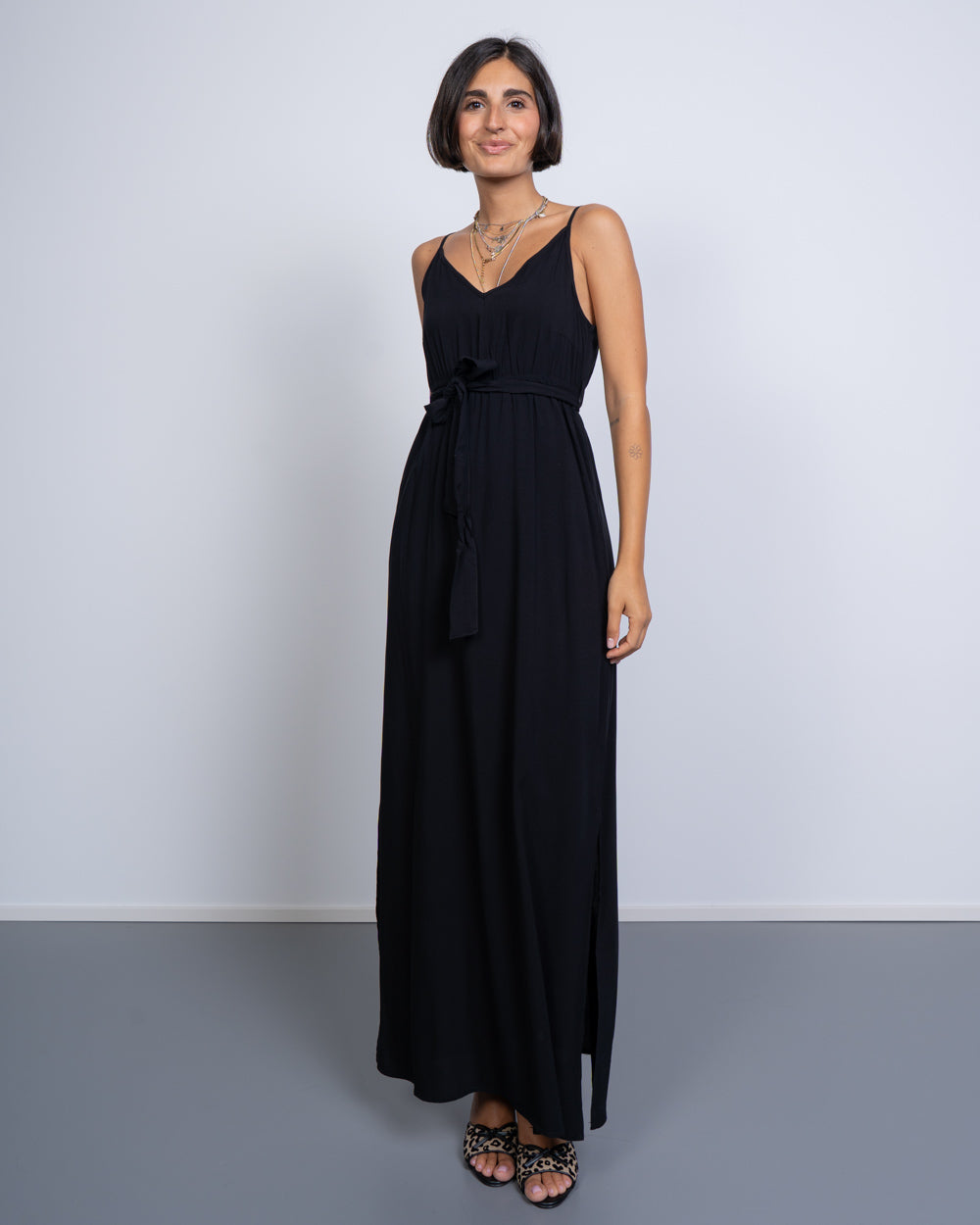 VESTITO EASY JOY NERO
