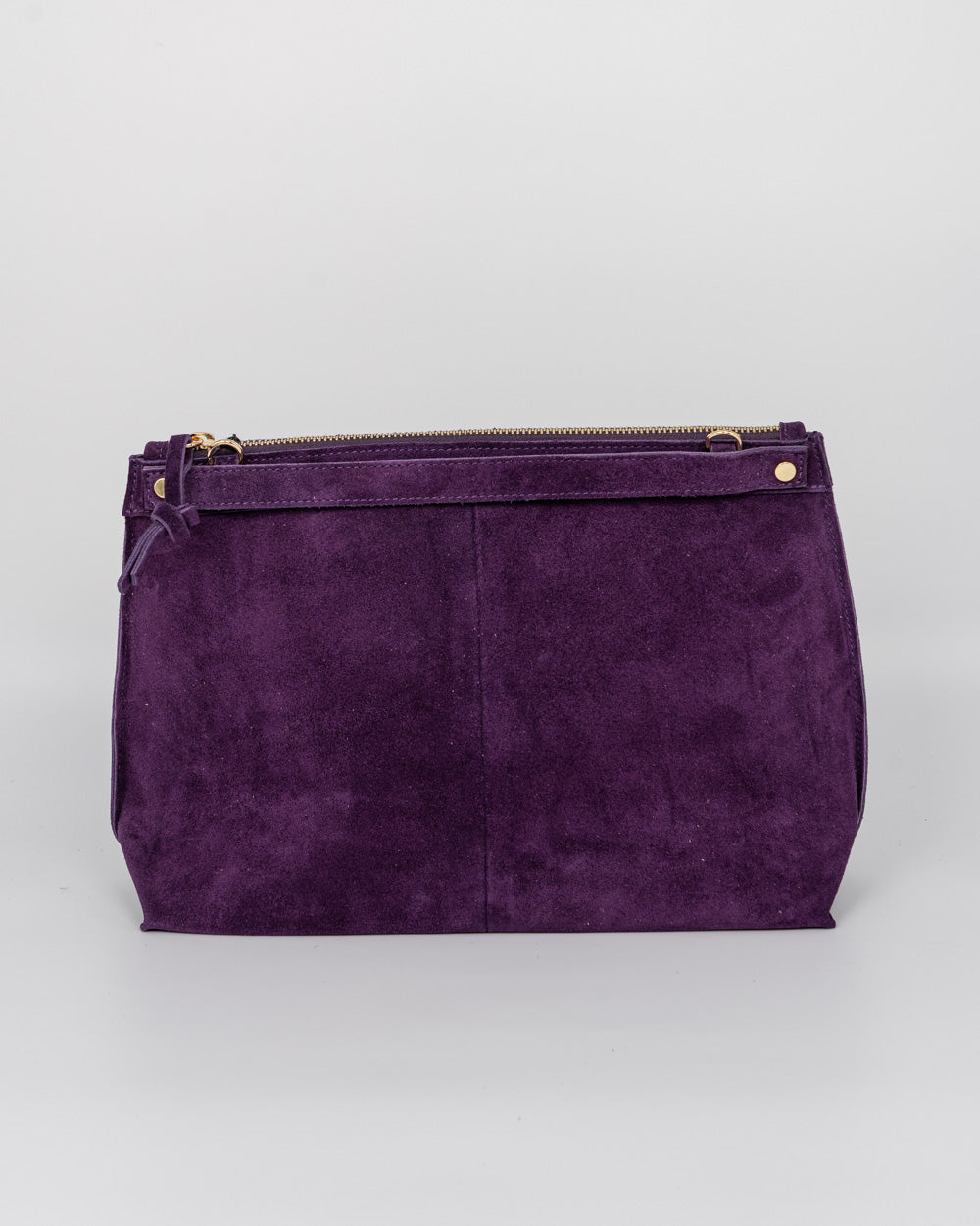 BORSA SOFY CAMOSCIO VIOLA