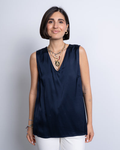 TOP PRISCILLA BLU