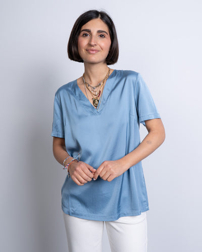 BLUSA PALMA POLVERE