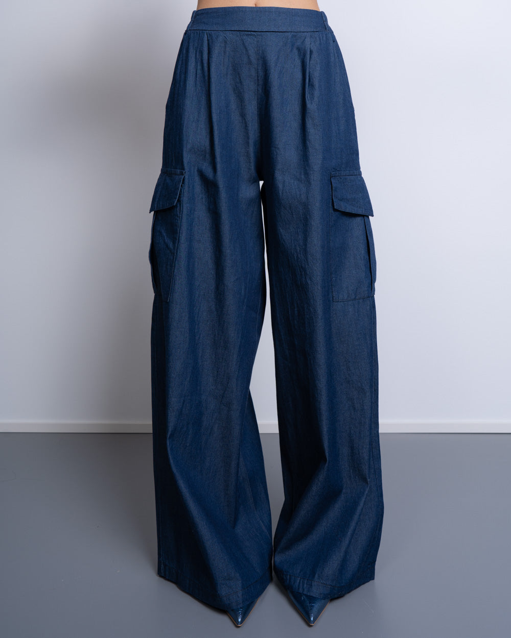 PANTALONE BIANCA DENIM
