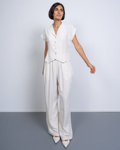 PANTALONE ATEL BIANCO