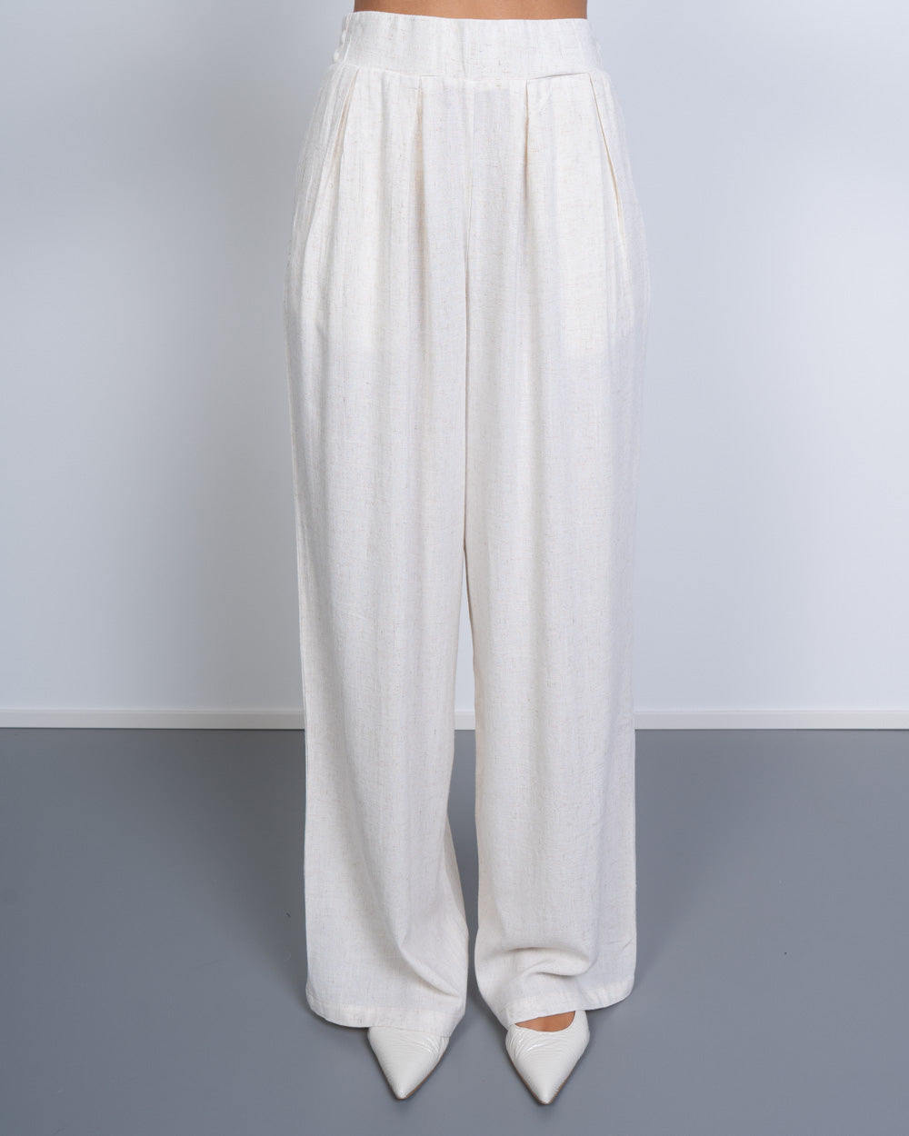 PANTALONE ATEL BIANCO