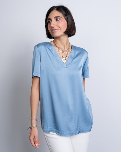 BLUSA PALMA POLVERE