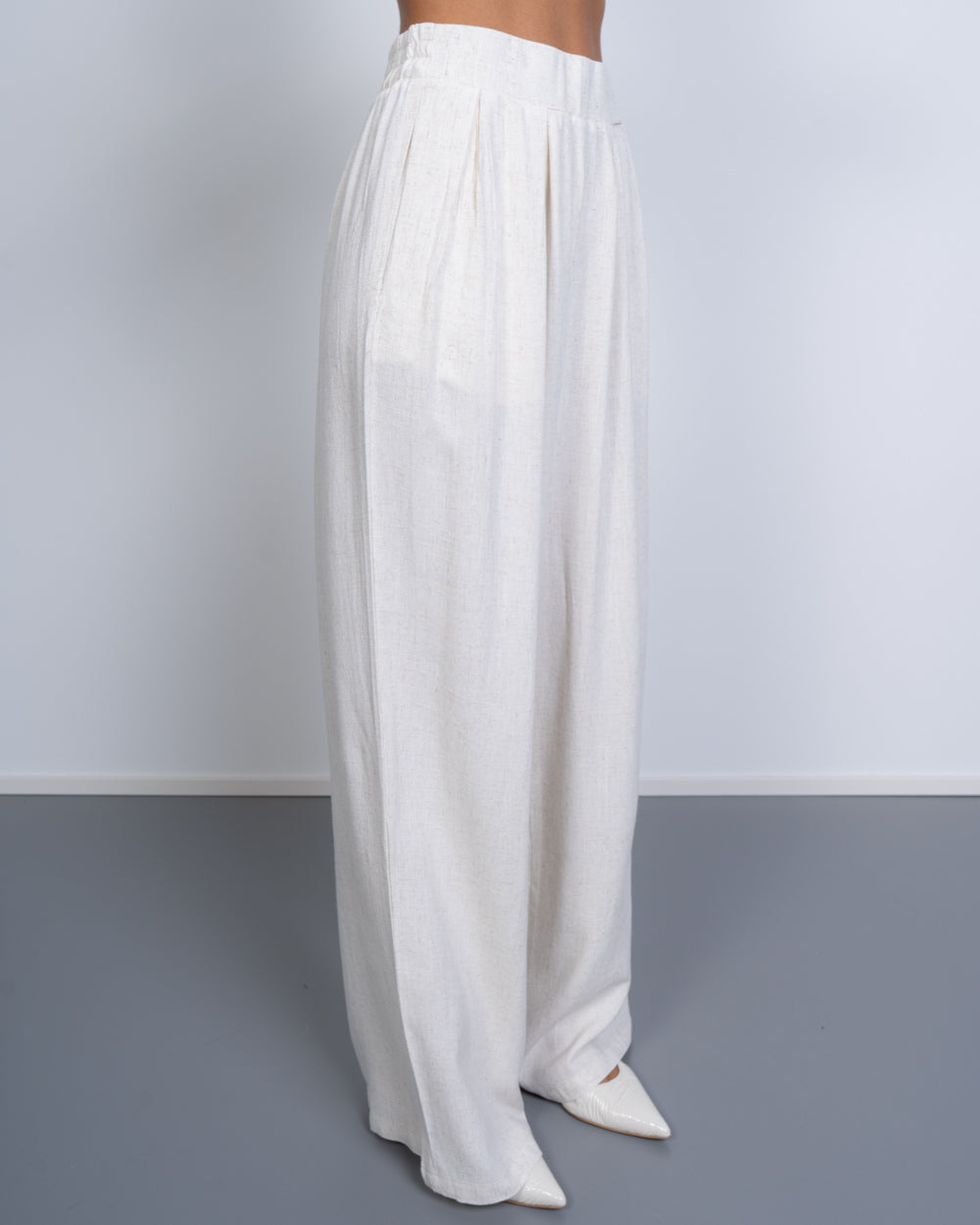 PANTALONE ATEL BIANCO