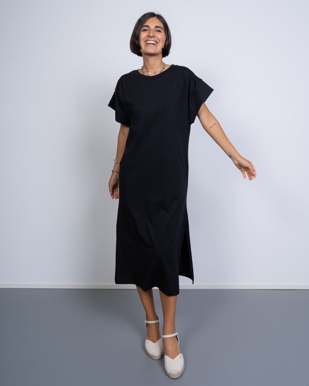 VESTITO SELENE NERO