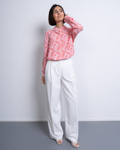 PANTALONE PASSI BIANCO