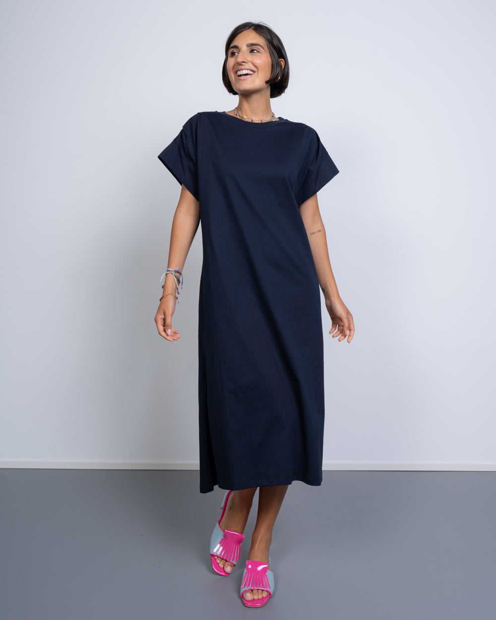 VESTITO SELENE BLU