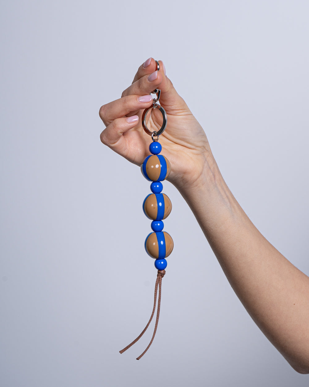 PORTACHIAVI TRILLI CAMMELLO/BLU