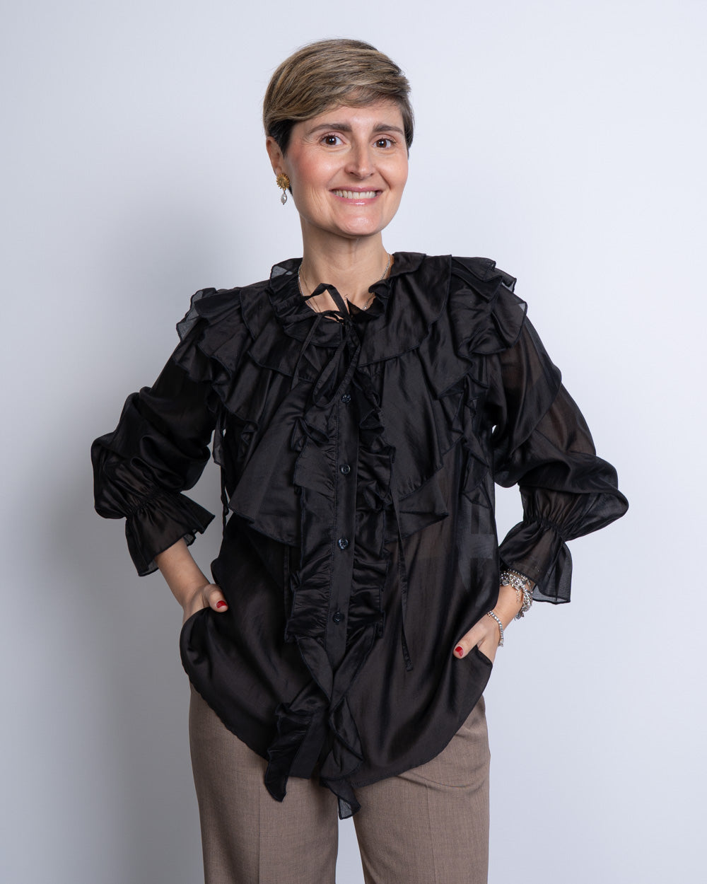 CAMICIA APRIL NERO