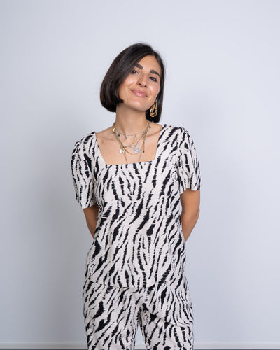 BLUSA TARLEM ZEBRATO