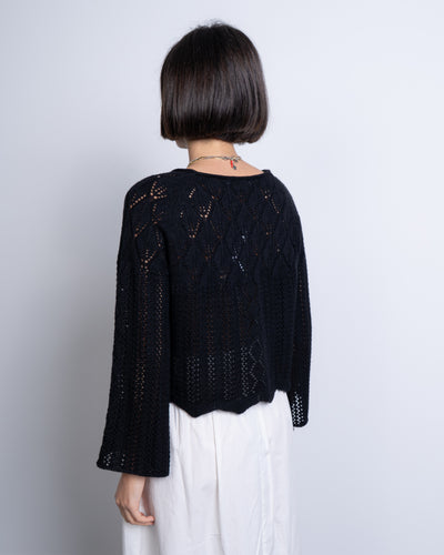 MAGLIONE GINGER NERO