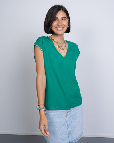T-SHIRT VIPS VERDE