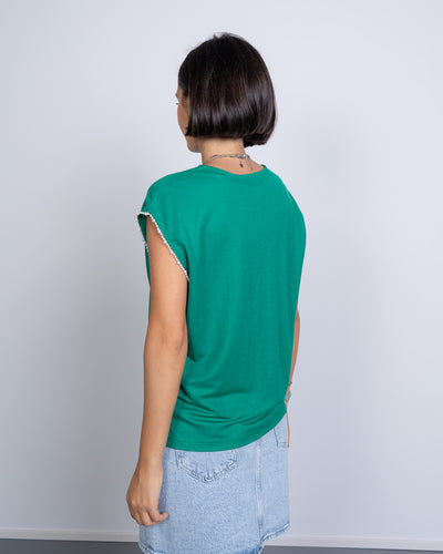 T-SHIRT VIPS VERDE