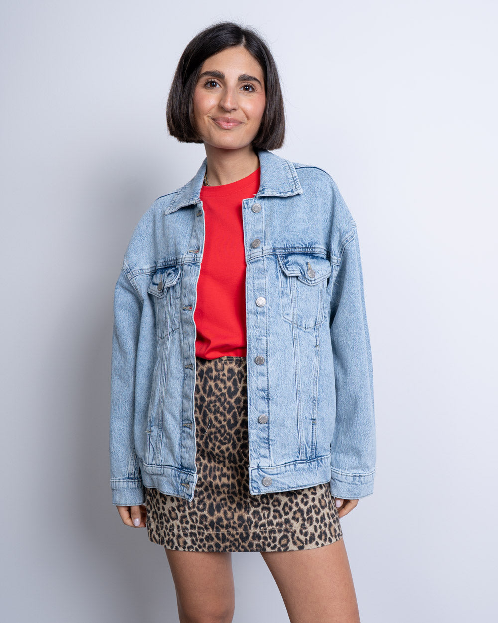 GIUBBINO TESSA DENIM CHIARO