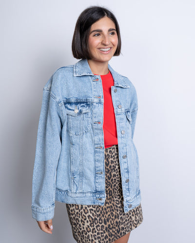 GIUBBINO TESSA DENIM CHIARO