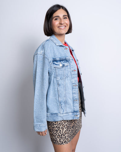 GIUBBINO TESSA DENIM CHIARO