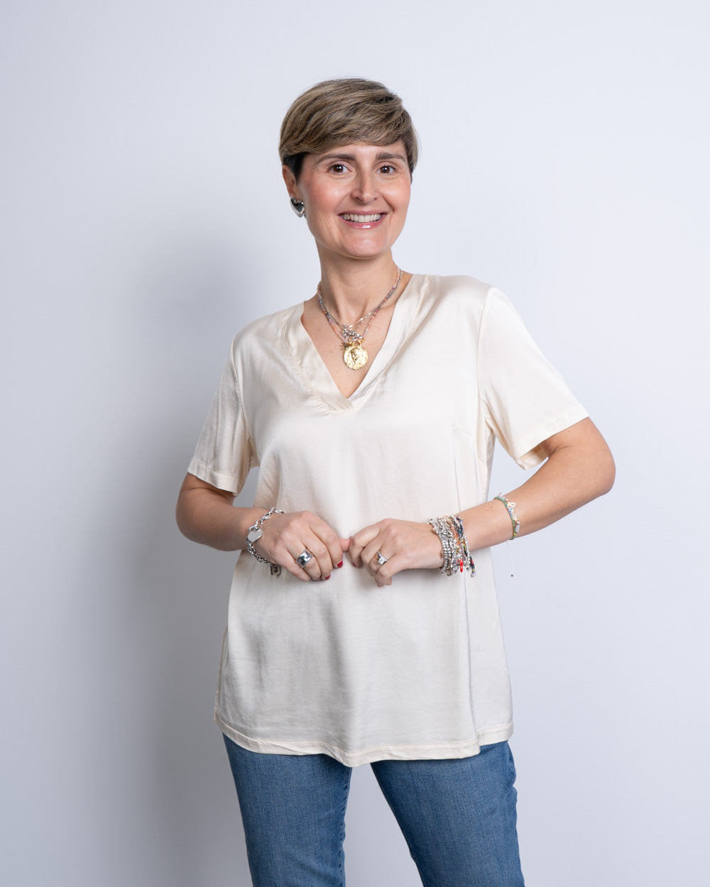 BLUSA PALMA PANNA