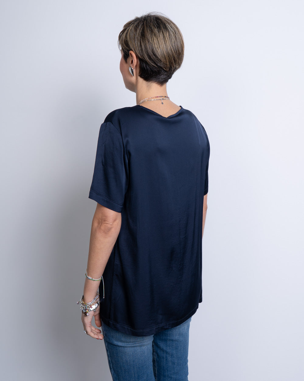 BLUSA PALMA BLU