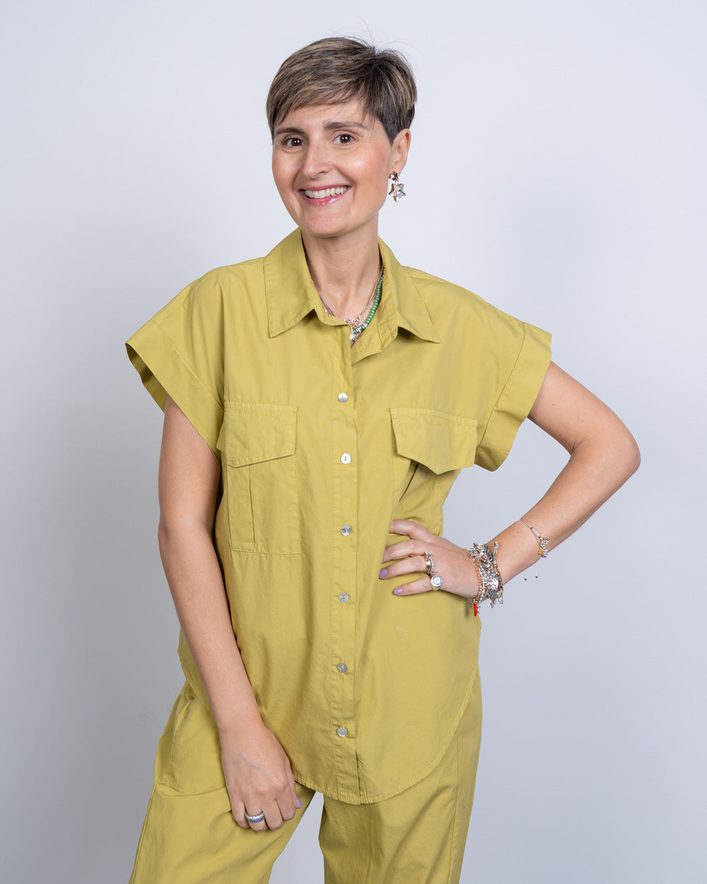 CAMICIA FOSCA KIWI