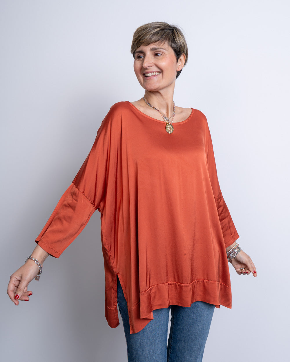 BLUSA PAMELA COCCIO
