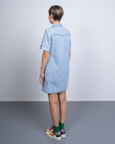 VESTITO JENNIE BLU CHIARO