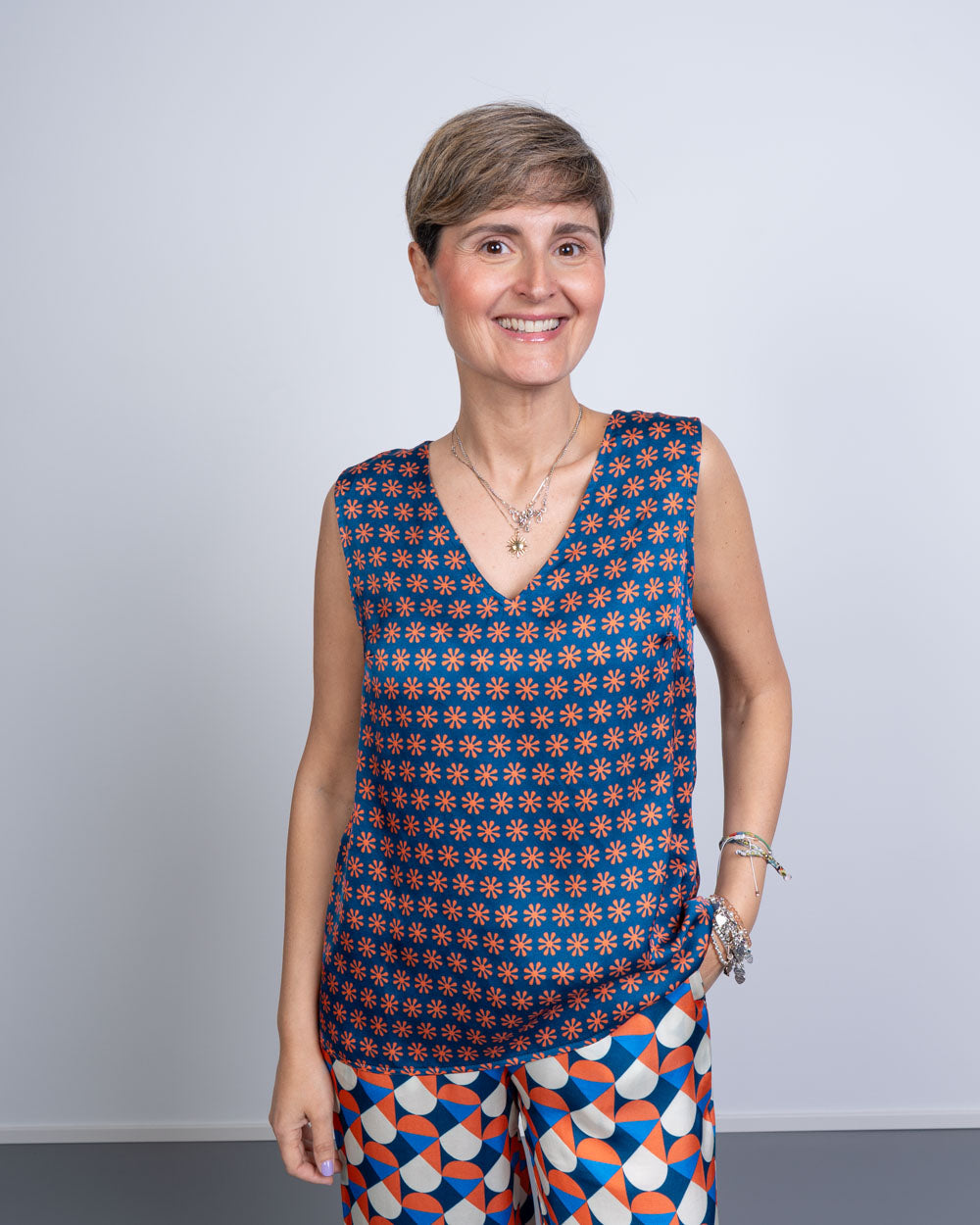 TOP GRETA FIORELLINO CORALLO