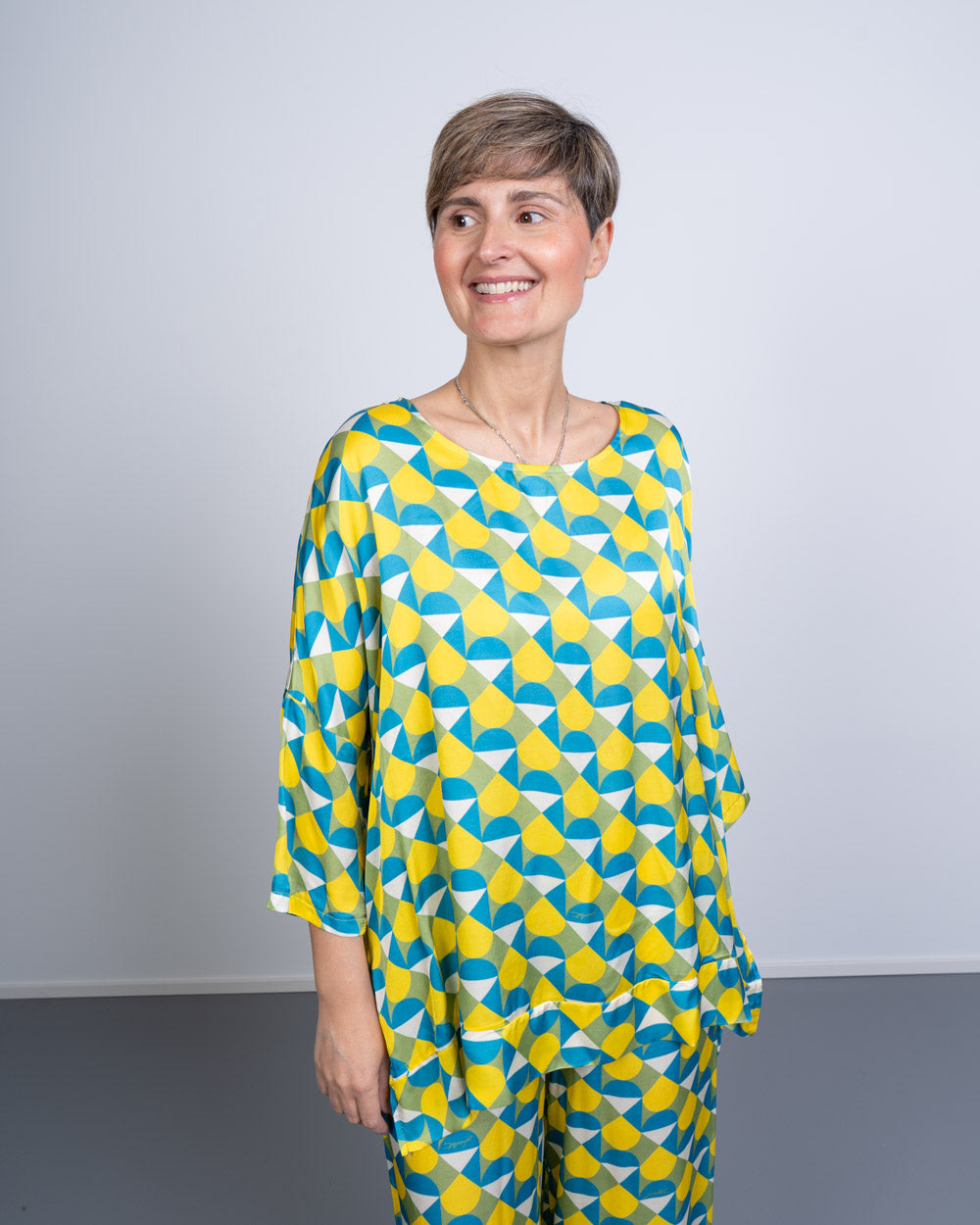 BLUSA GIOIA ARCO LIME