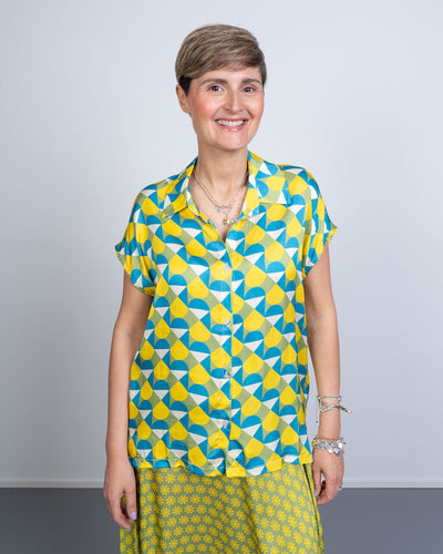 CAMICIA GLORIA ARCO LIME
