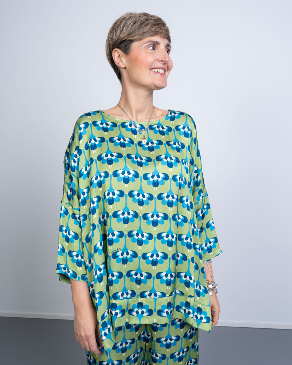 BLUSA GIOIA AIRONE SALVIA