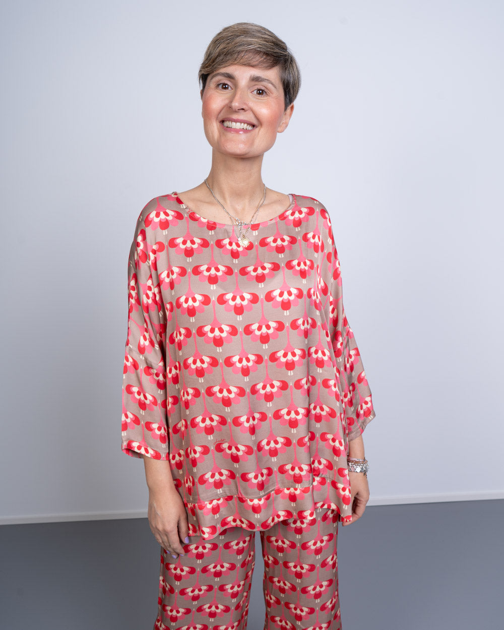 BLUSA GIOIA AIRONE FRAGOLA