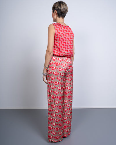 PANTALONE GIUSY AIRONE FRAGOLA