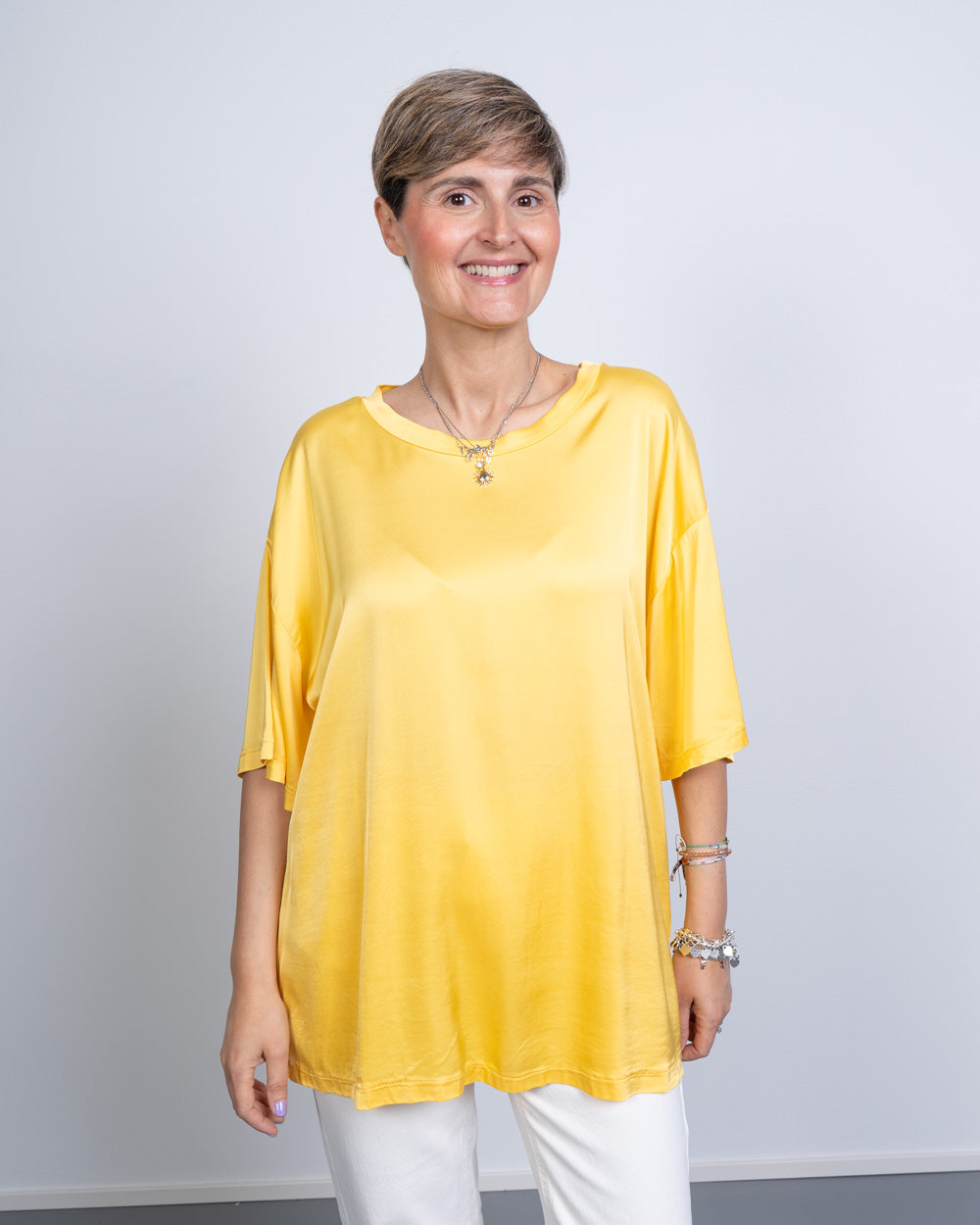 BLUSA PAOLA GIALLO
