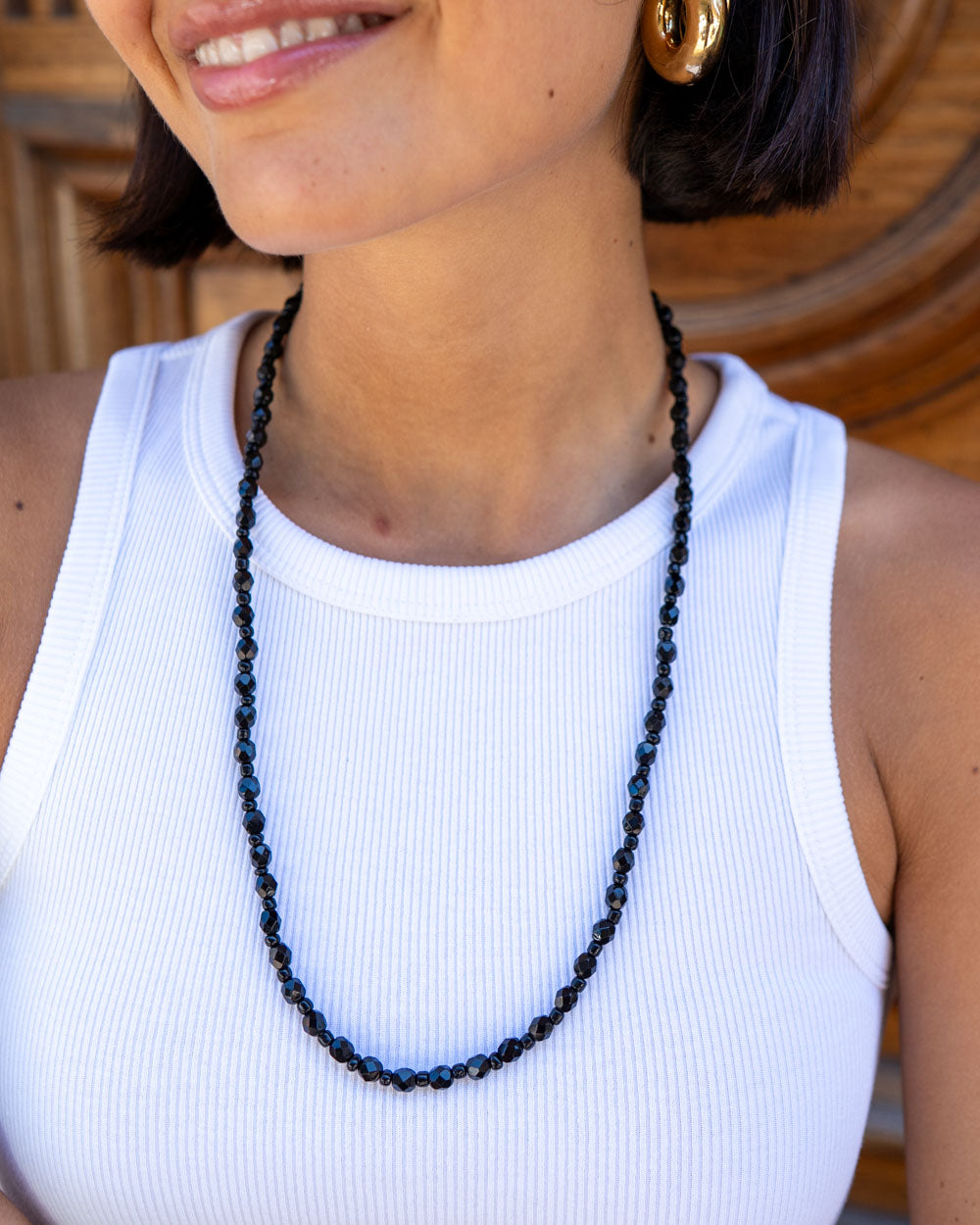 COLLANA CANDY LUNGA NERO