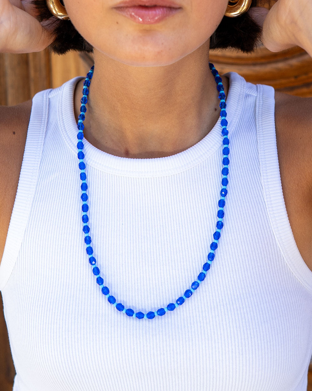 COLLANA CANDY LUNGA ROYAL/CELESTE