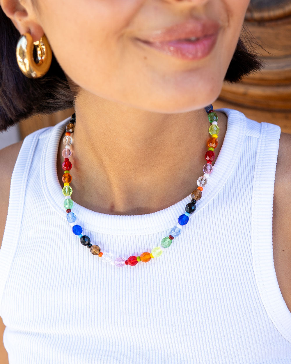 COLLANA CANDY CORTA MULTICOLOR