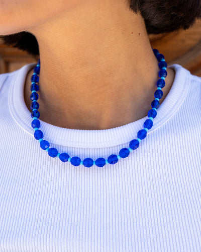COLLANA CANDY CORTA ROYAL/CELESTE