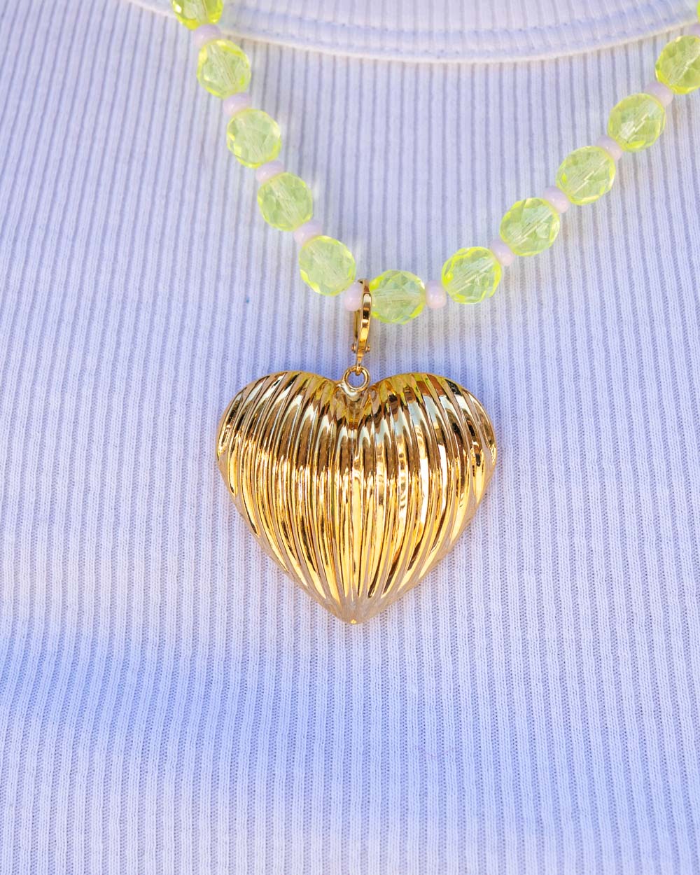 CIONDOLO CUORE BIG ORO