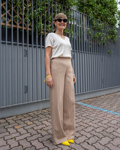 PANTALONE GEMMA CAMMELLO
