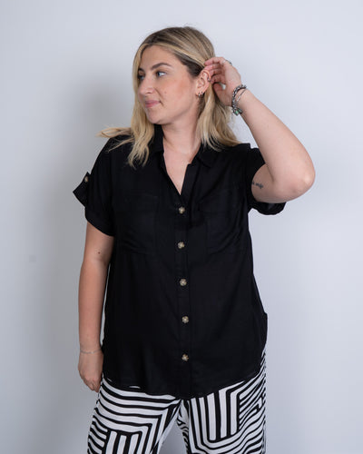 CAMICIA BUMPY NERO