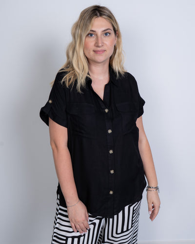 CAMICIA BUMPY NERO