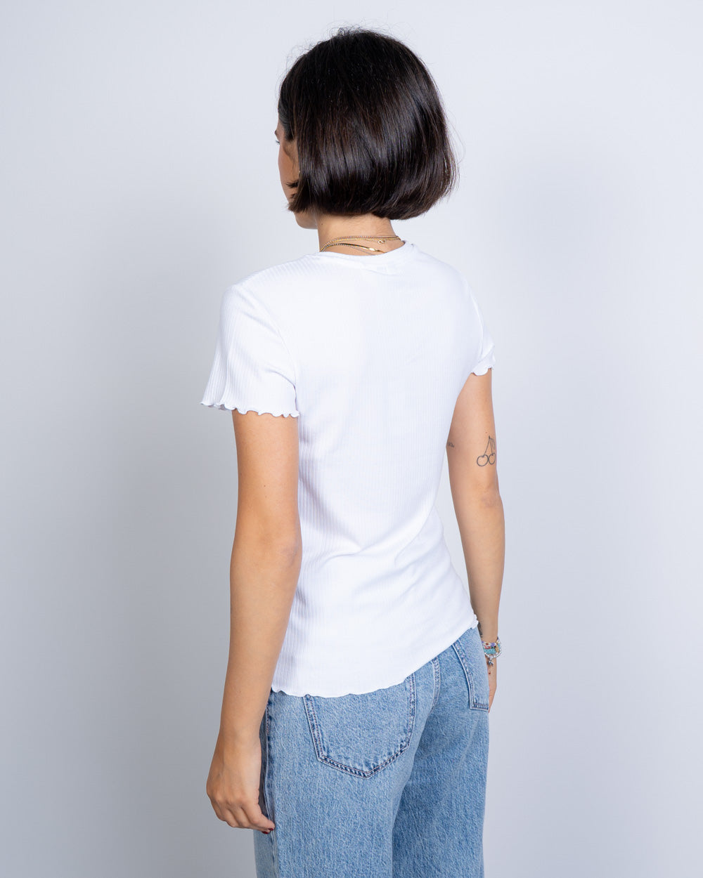 T-SHIRT NICCA BIANCO