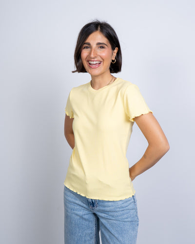 T-SHIRT NICCA GIALLO