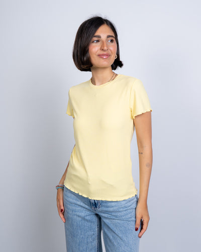 T-SHIRT NICCA GIALLO